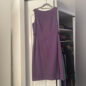 Ralph Lauren black label violet dress